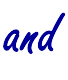 and